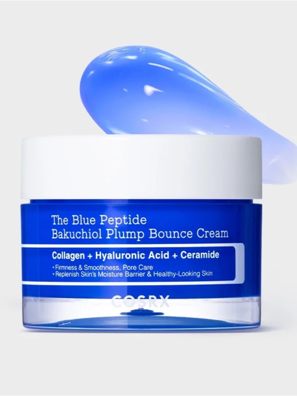 COSRX The Blue Peptide Bakuchiol Plump Bounce Cream NIB FULL SIZE Korean SC